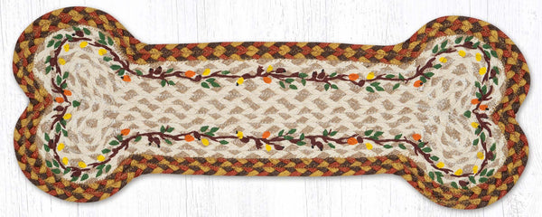 DBP-222 Harvest Border Dog Bone | The Braided Rug Place