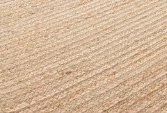 Natural White Woven Rug