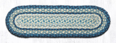 C-362 Breezy Blue/Taupe/Ivory Stair Tread