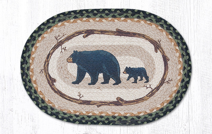 PM-OP-116 Mama and Baby Bear Placemat 13"x19"