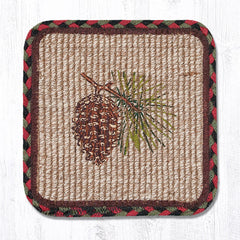 WW-081 Pinecone Wicker Weave Table Accents