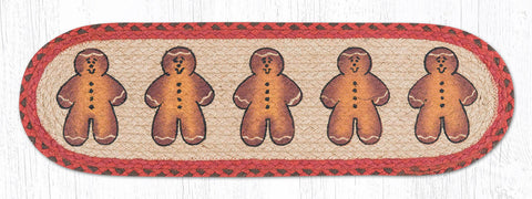 ST-OP-111 Gingerbread Men Stair Tread