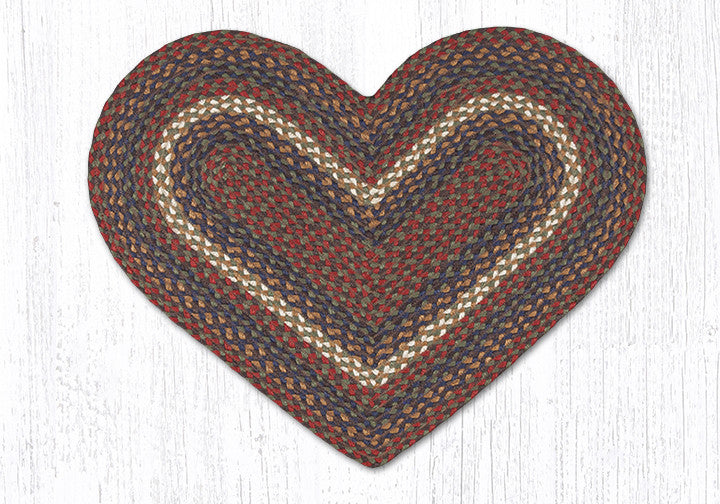 Braided Rugs - Hearts