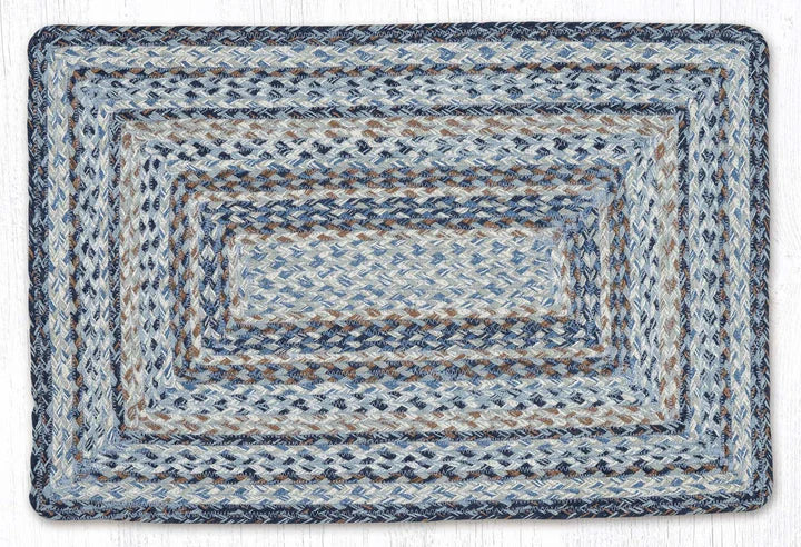 C-9-119 Denim Braided Rug