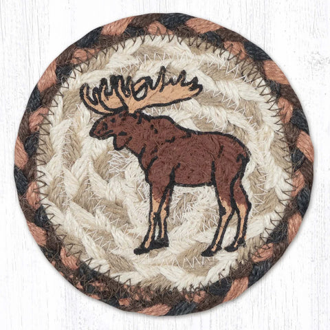 IC-012 Forest Moose Individual Coaster