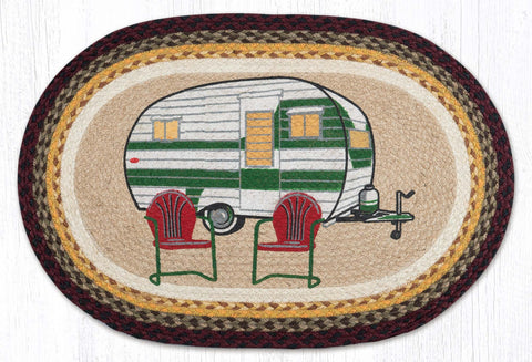 OP-395 Camper Oval Rug