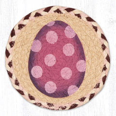 IC-873 Purple Egg Individual Coaster
