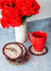 CNB-081 Plant Kindness Coasters In A Basket