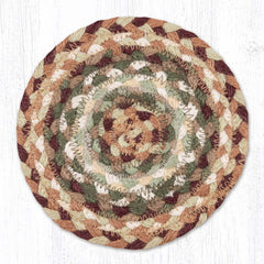 MS-413 Buttermilk/Cranberry Miniature Trivet