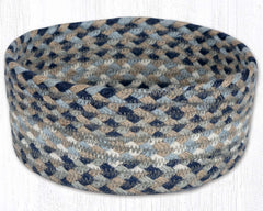 CB-005 Blue/Natural Braided Baskets