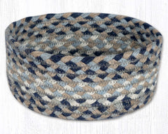 CB-005 Blue/Natural Braided Baskets
