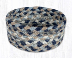 CB-005 Blue/Natural Braided Baskets