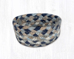 CB-005 Blue/Natural Braided Baskets