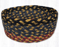 CB-043 Burgundy/Blue/Gray Braided Baskets