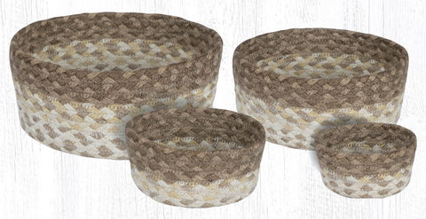CB-776 Natural Braided Baskets