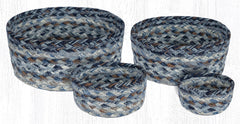CB-9-119 Denim Braided Baskets