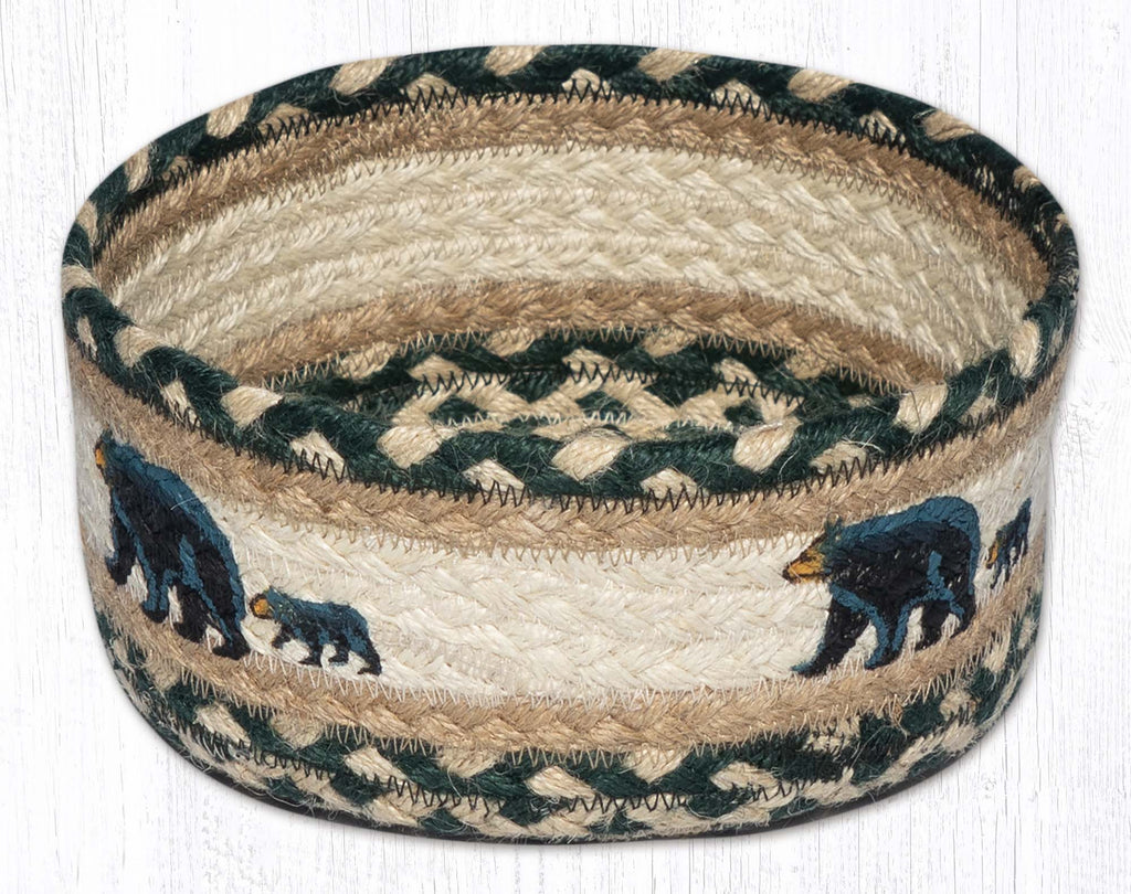 CBP-910 Mama & Baby Bear Braided Basket