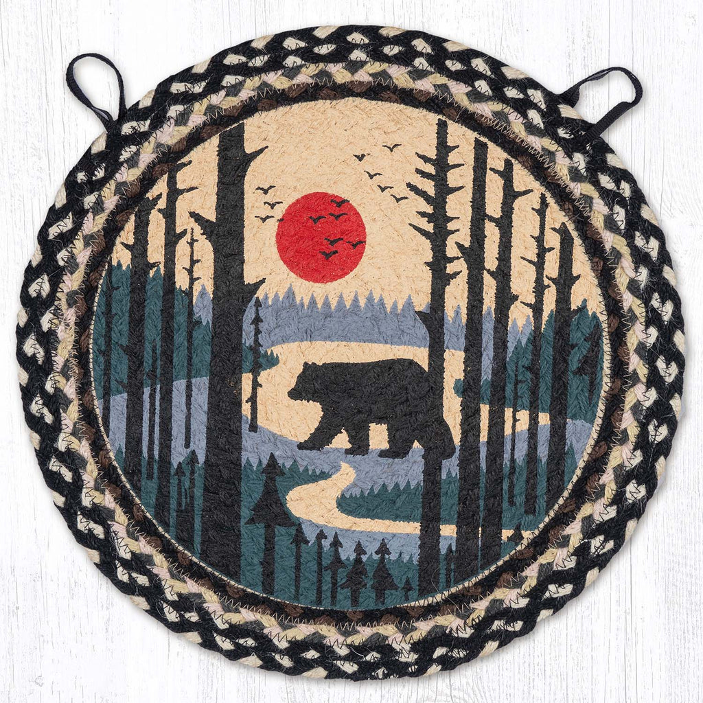 CH-430 Bear Scene Chair Pad