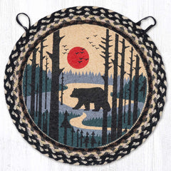 CH-430 Bear Scene Chair Pad