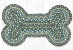 DB-419 Sage/Ivory/Settlers Blue Dog Bone Rug
