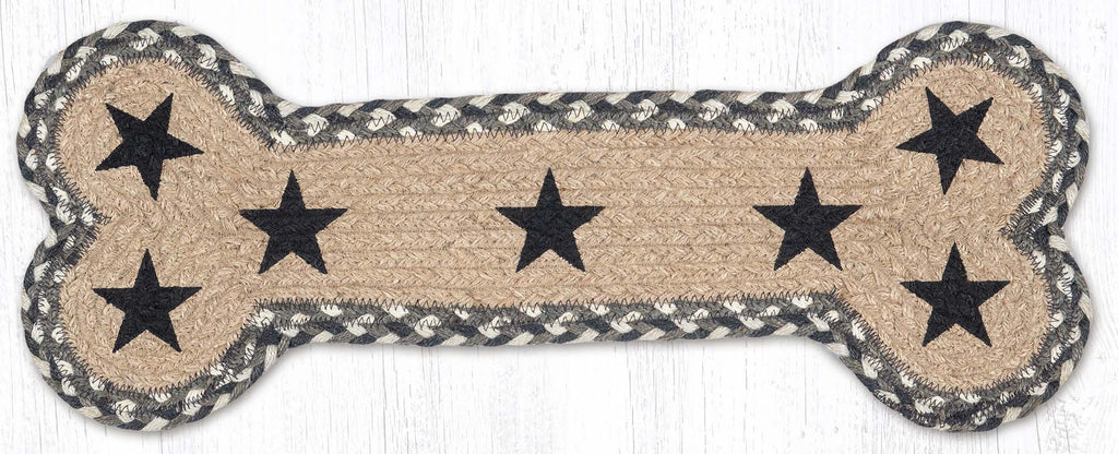 DBP-890 Black Star Dog Bone Rug