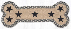 DBP-890 Black Star Dog Bone Rug
