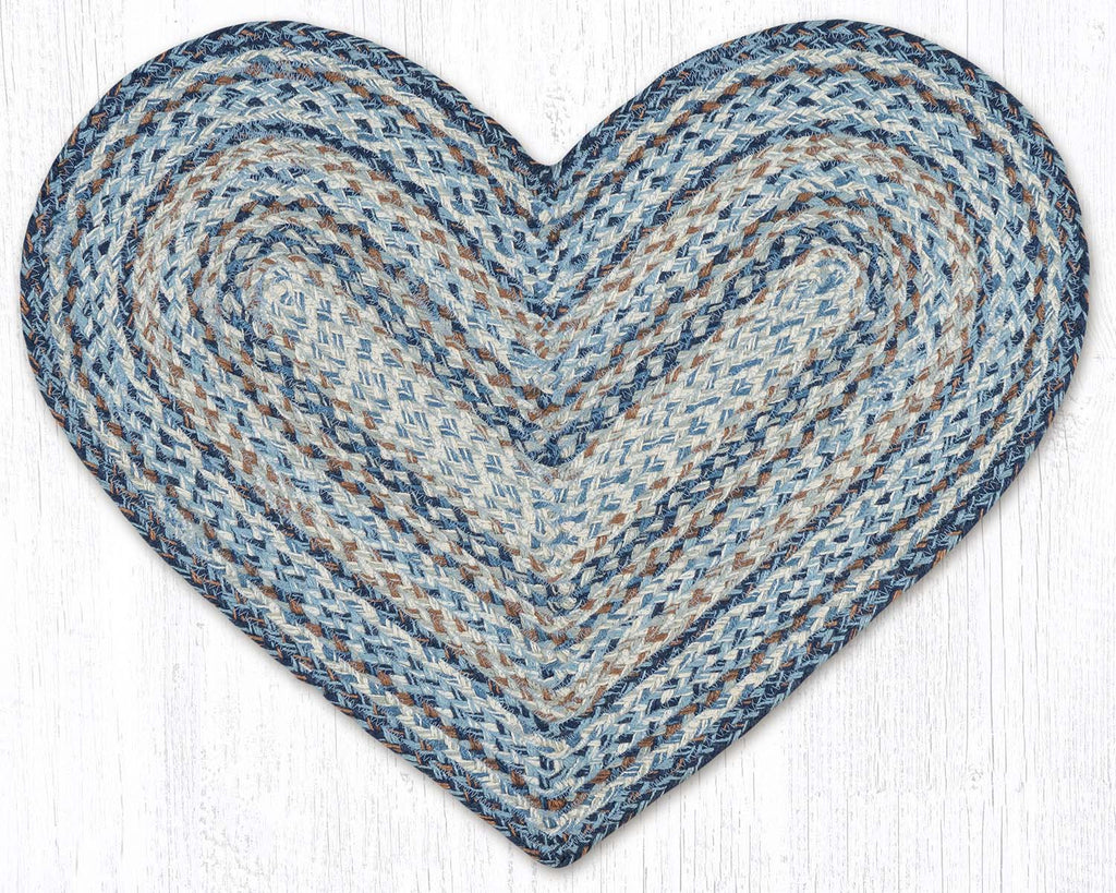 C-9-119 Denim Braided Rug