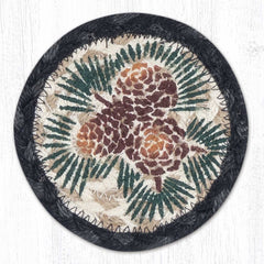 IC-025A Pinecone Individual Coaster