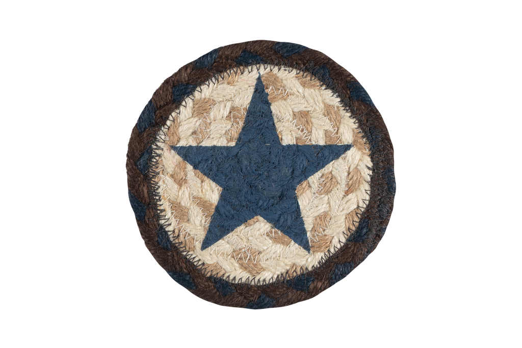 IC-312 Blue Star Individual Coaster