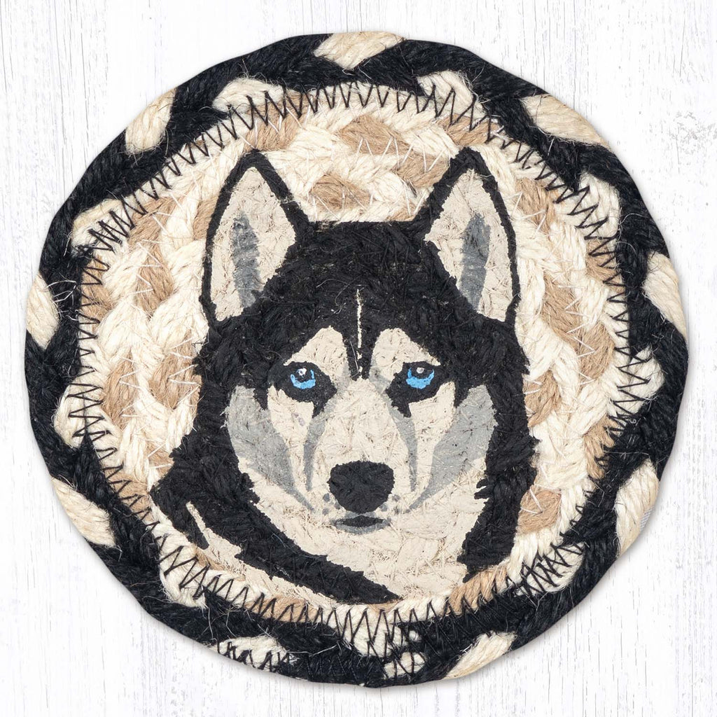 Husky Rugs IC-430 Husky Coaster | The Braided Rug Place