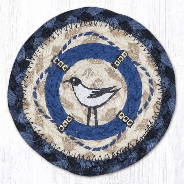 IC-443 Coastal Seagull Individual Coaster | The Braided Rug Place