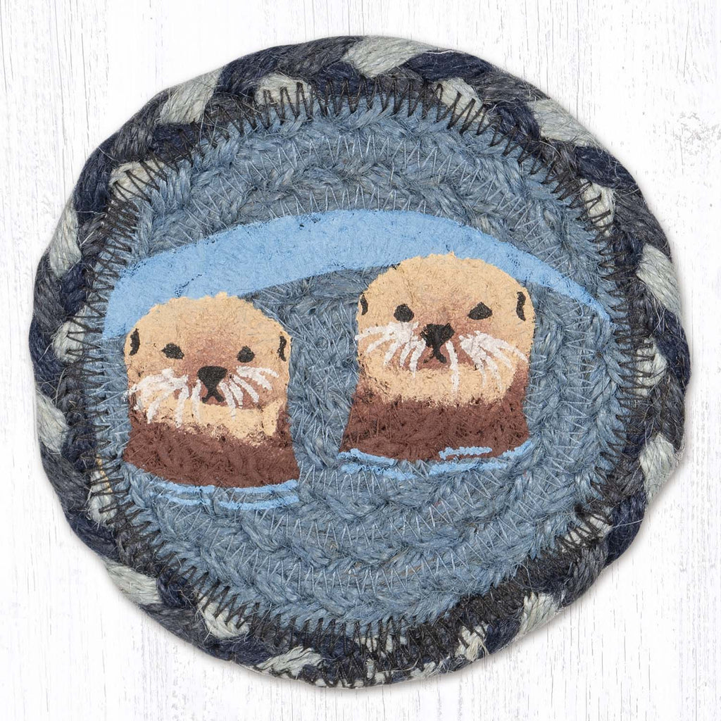 IC-869 Sea Otters Individual Coaster