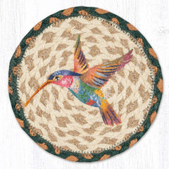 LC-865 Ruby Throated Hummingbird 7" Trivet