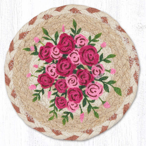 LC-930 Basket Flowers Coaster
