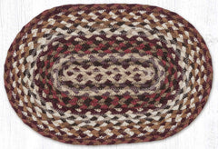 MS-932 Burgundy/Taupe/Ivory Swatch