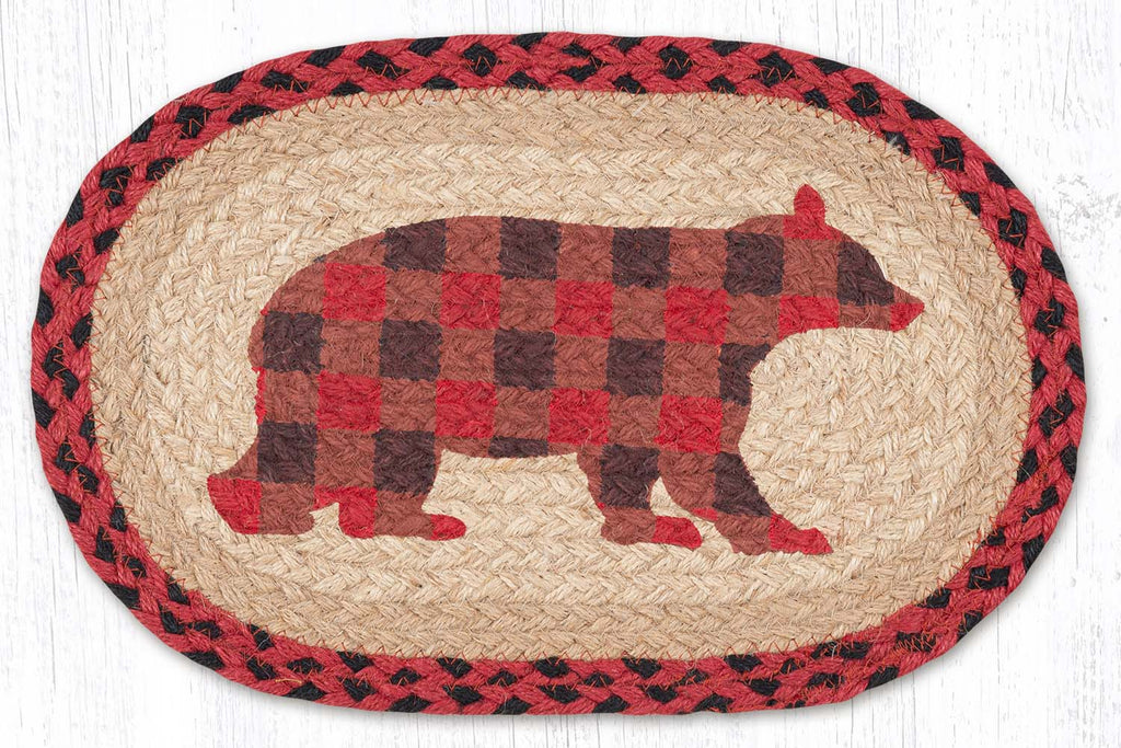 MSP-396 Flannel Bear Swatch 10"x15"