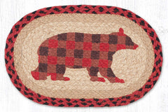 MSP-396 Flannel Bear Swatch 10"x15"