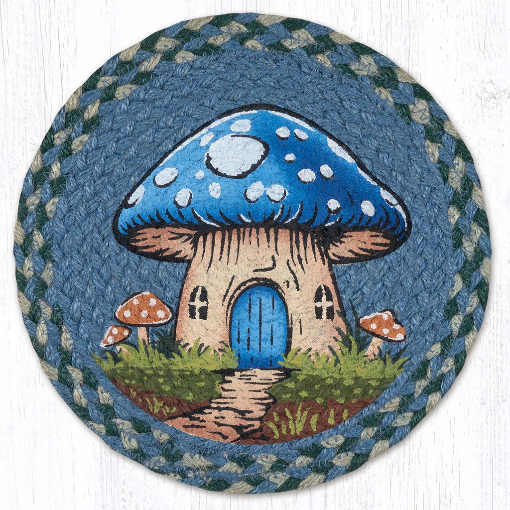 MSPR-245 Blue Mushroom House Trivet