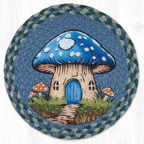 MSPR-245 Blue Mushroom House Trivet