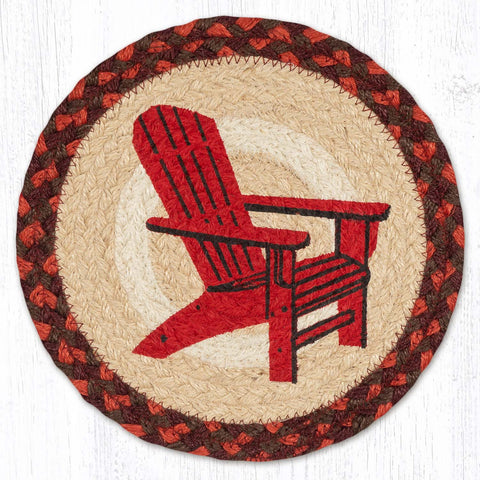MSPR-417 Red Adirondack Chair 10