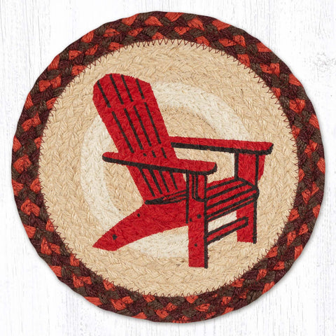 MSPR-417 Red Adirondack Chair Trivet