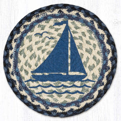MSPR-443 Sail Boat 10" Trivet