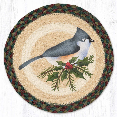 MSPR-508 Tufted Winter Bird Trivet