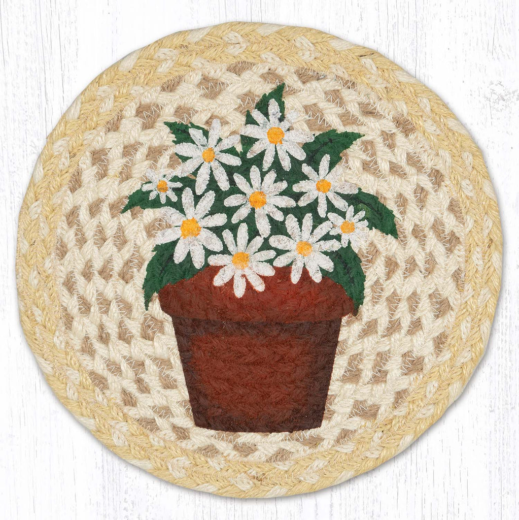 MSPR-880 Daisy Clay Pot Trivet