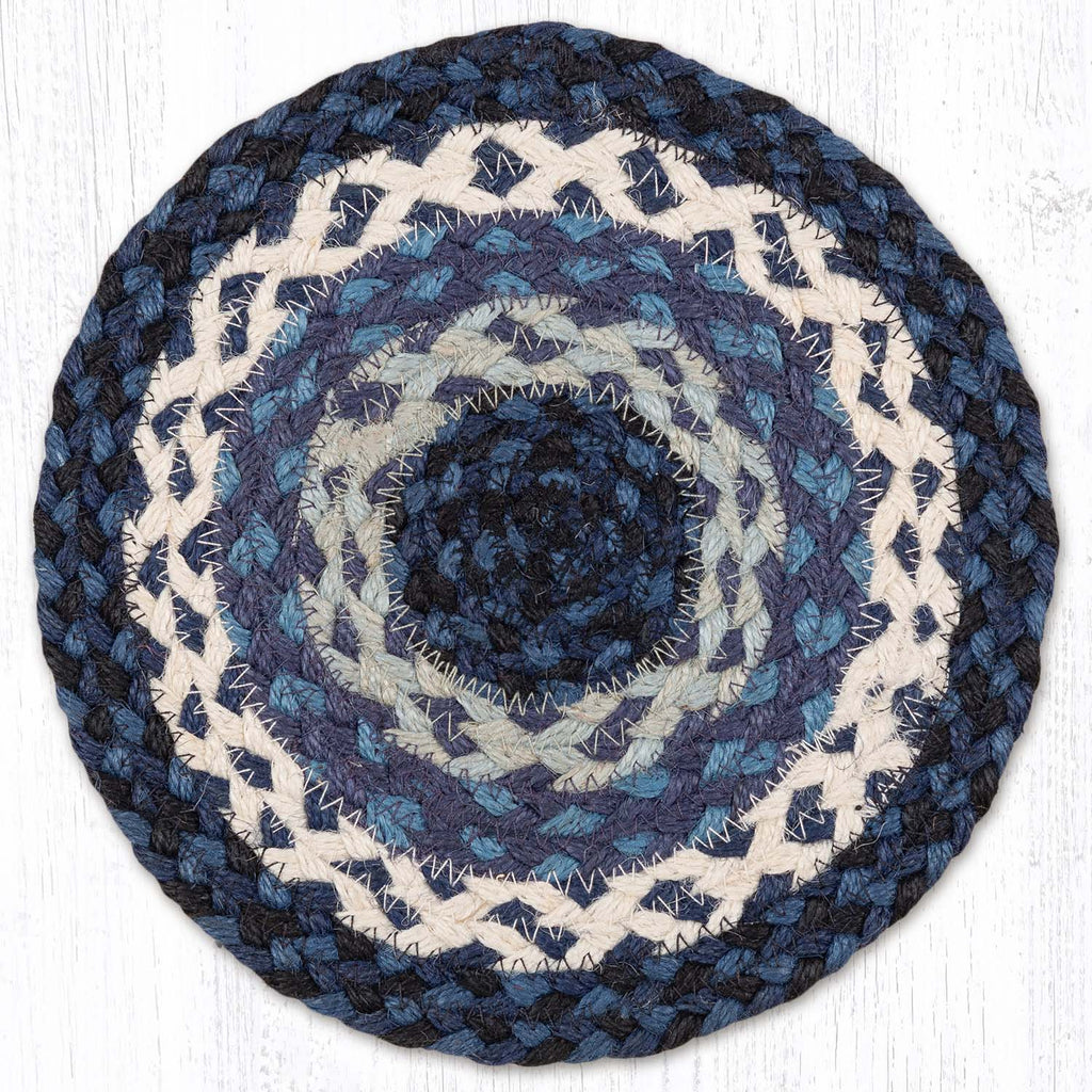 MS-443 Blue/Gray/Ivory Miniature Trivet