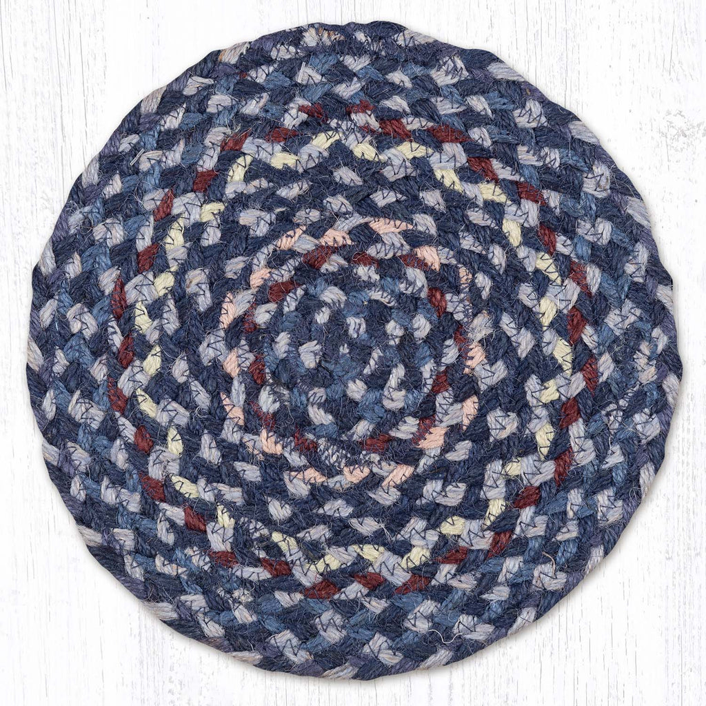 MS-913 Blue/Gray/Burgudy Miniature Trivet
