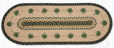 TR-116 Shamrock Oval Table Runner