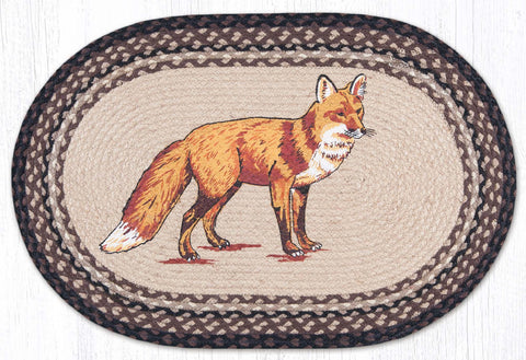 OP-313 Fox Oval Rug