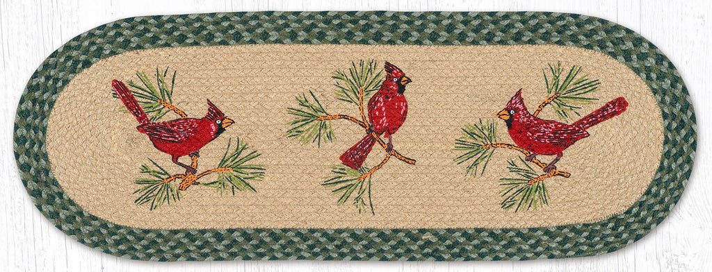 TR-365 Cardinals Oval Table Runner