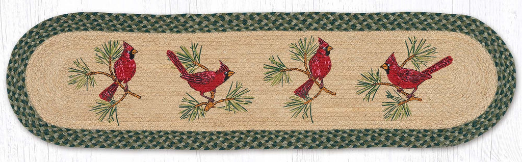 TR-365 Cardinals Oval Table Runner